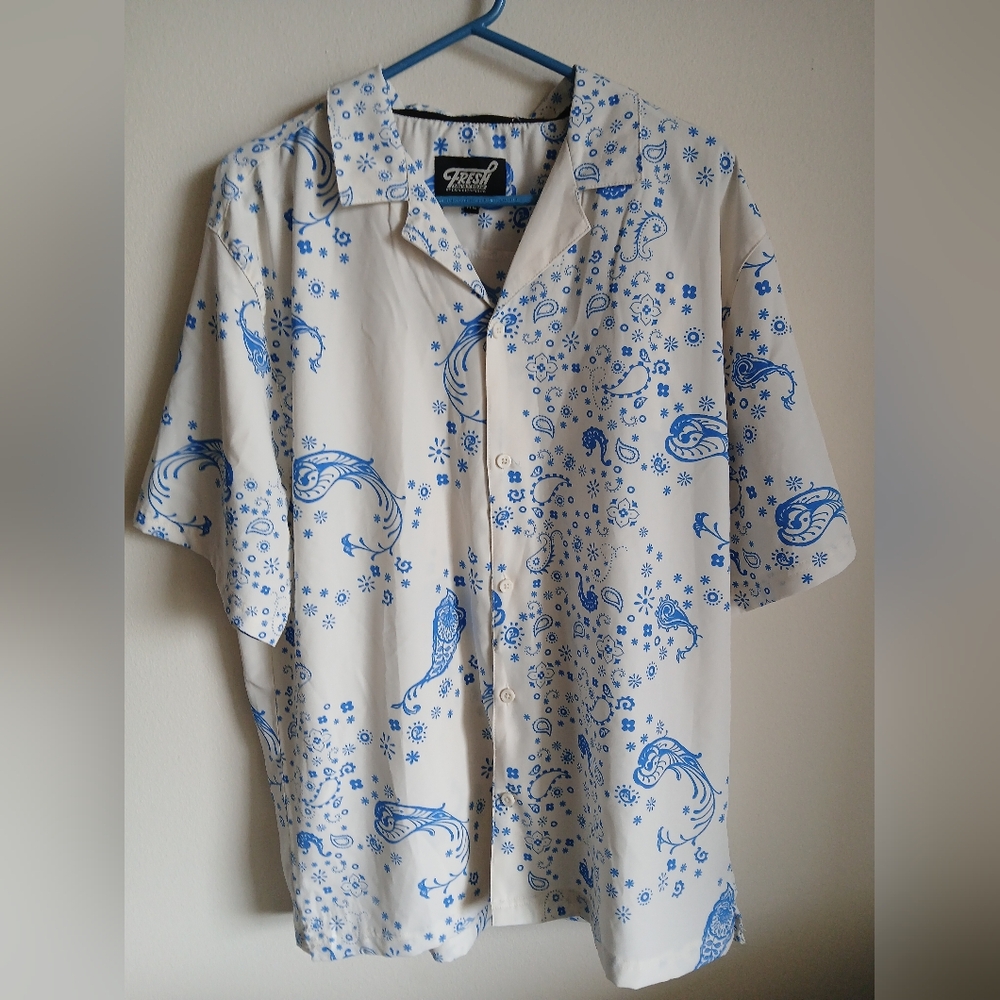 NWT Fresh Prints of Bel Air Men’s XL Short Sleeve Shirt